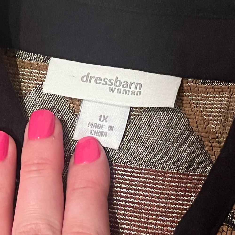 Tapestry Patchwork Jacket Dressbarn - image 3